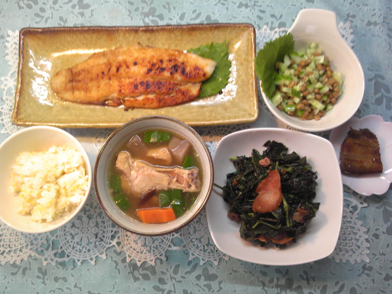 白身の魚 バサ を焼いて お昼ご飯 みいこの部屋