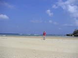 吉原集落の海