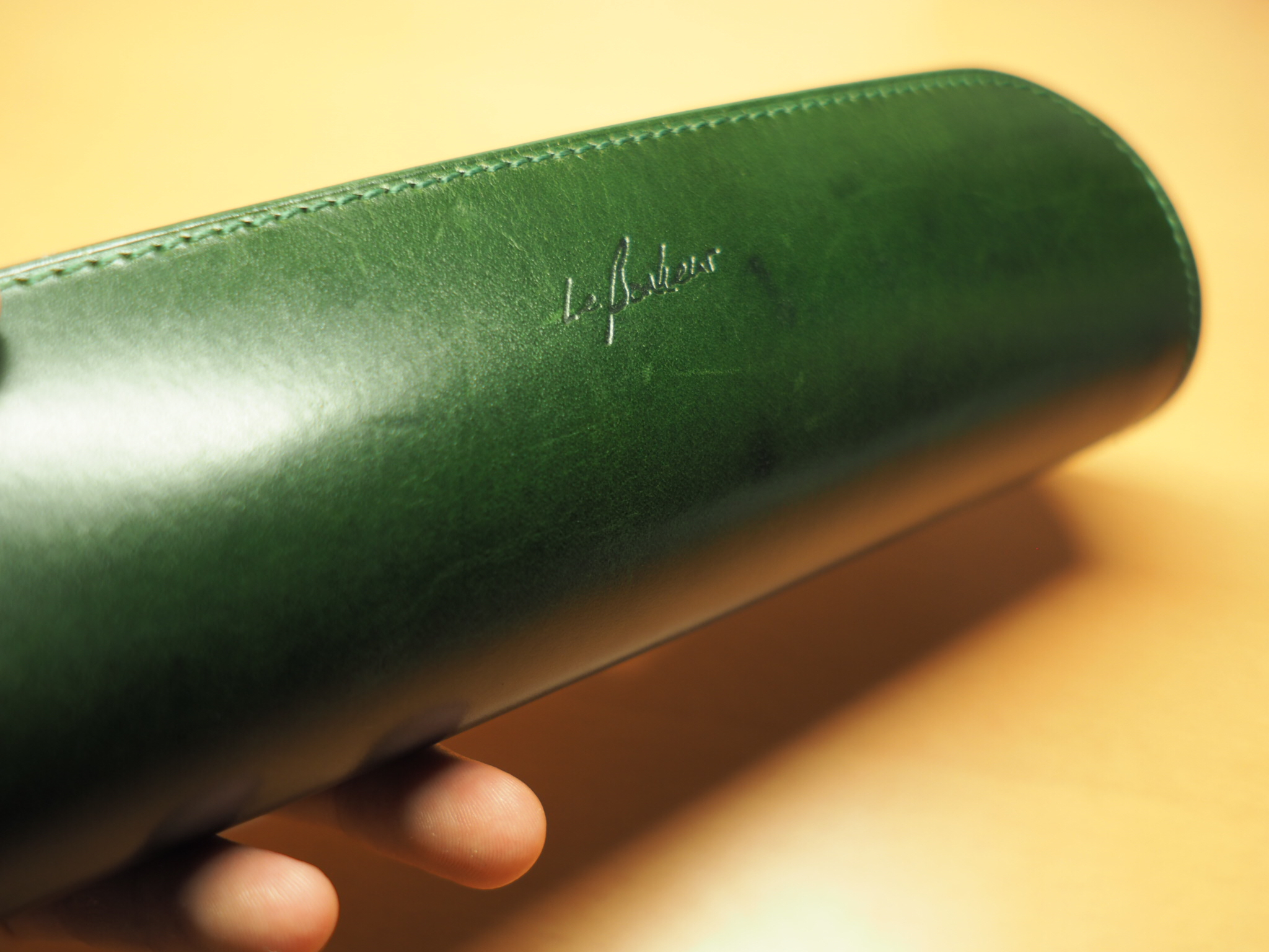 ル・ボナー デブペンケース グリーン