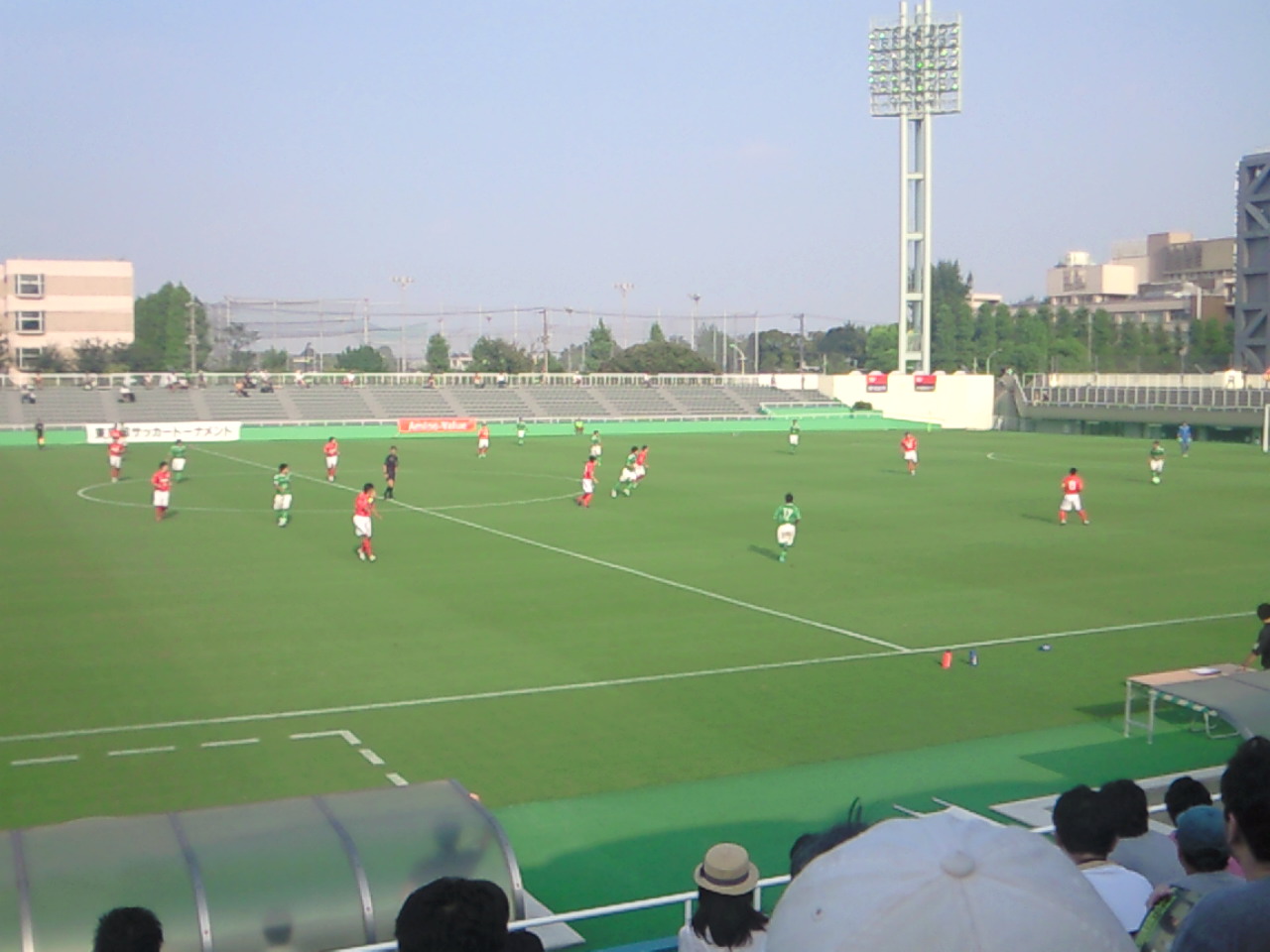 天皇杯 東京都予選準決勝 ヴェルディユース エリースfc東京 西が丘サッカー場 スポーツよもやま日記