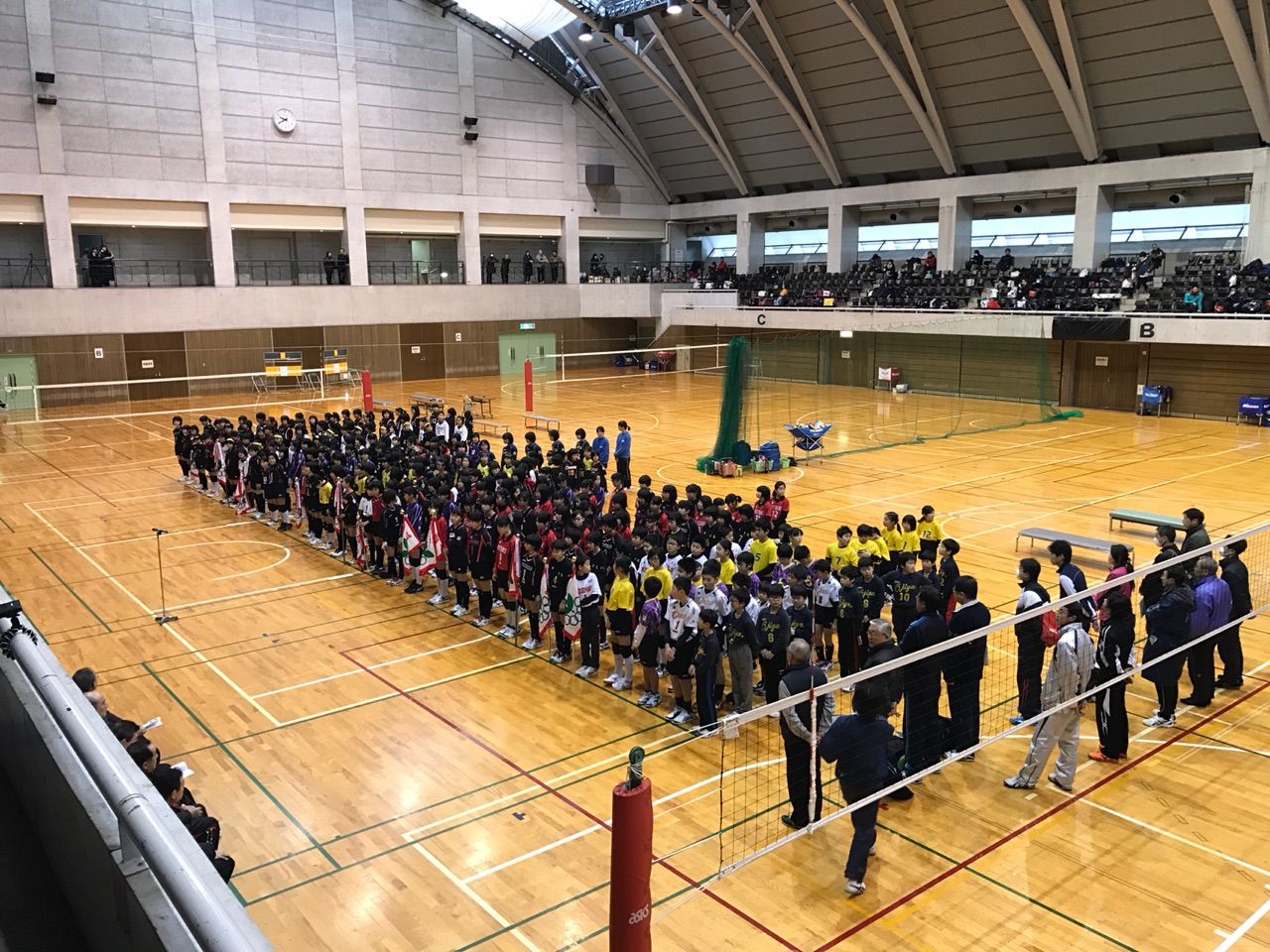 平成２８年度長岡市スポーツ少年団バレーボール交流大会結果 片貝ミニバレーボールクラブ