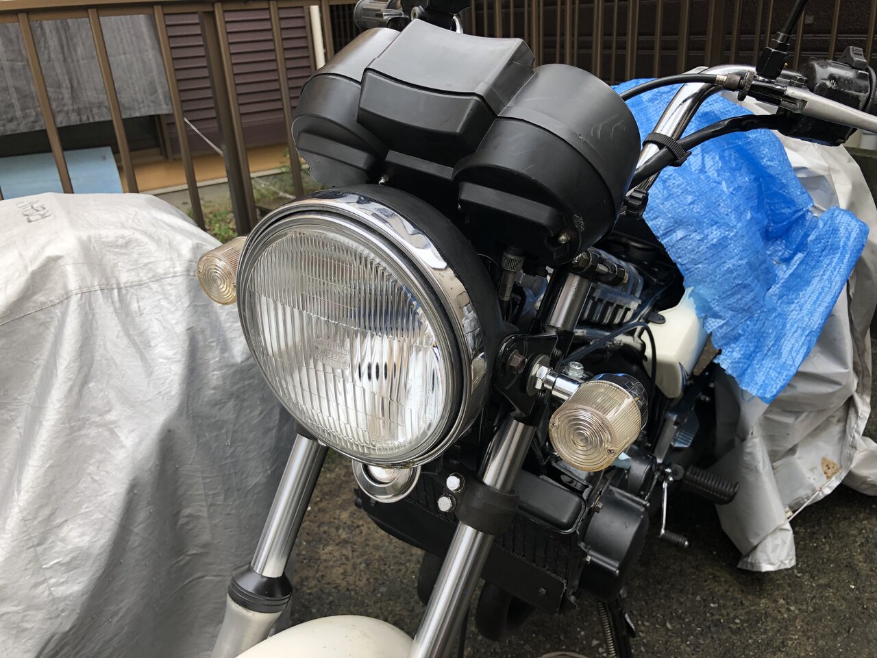 RZ250 盆栽② ヘッドライトについてウダウダと書いてみます RZ250 盆栽② ヘッドライトについてウダウダと書いてみます