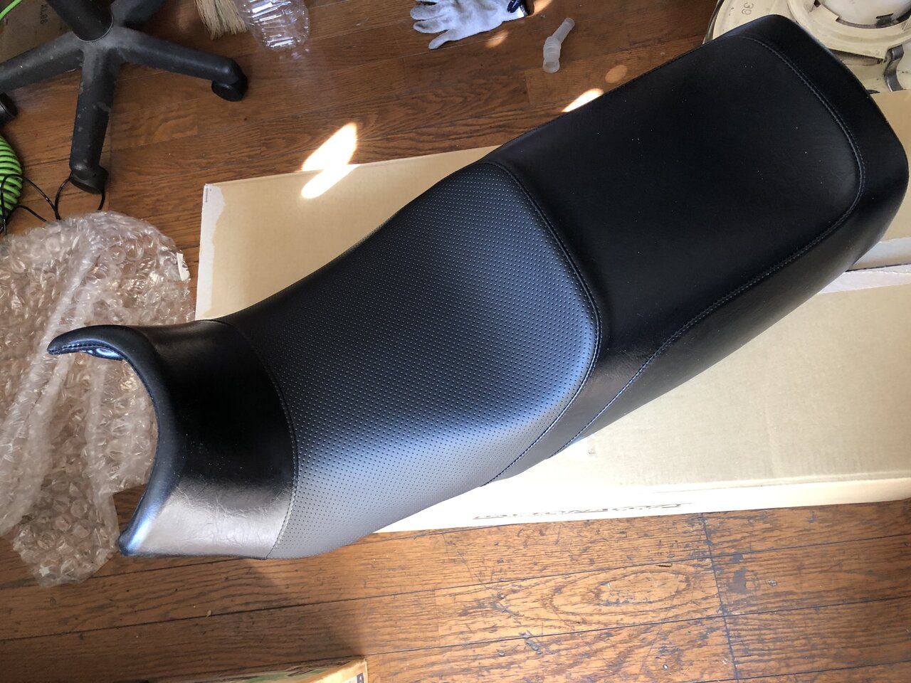 GSX750Sカタナ デイトナCozyシート装着 総額約3.2万円 : カタナとRZの日記