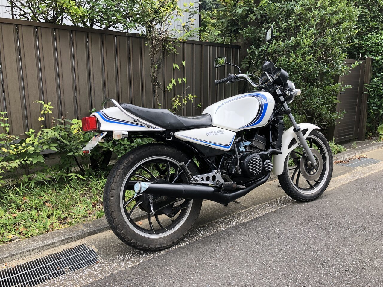 RZ250Rシングルシート RZ250R用のサイドカバー YAMAHA RZ250R