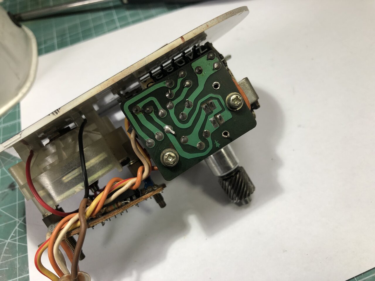 GSX750Sカタナ 純正メーターを手持ちパーツでリメイクしました