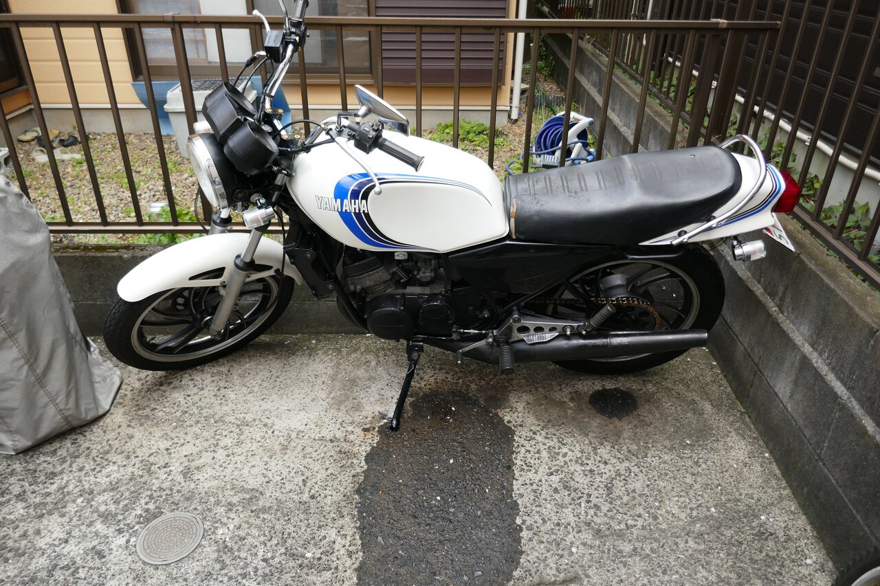 Rz250 ミッションオイル漏れ カタナとrzの日記 Rz250 ミッションオイル漏れ カタナとrzの日記