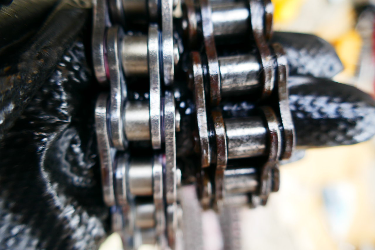 GSX750Sカタナ チェーン・スプロケ交換 520コンバート : カタナとRZの日記