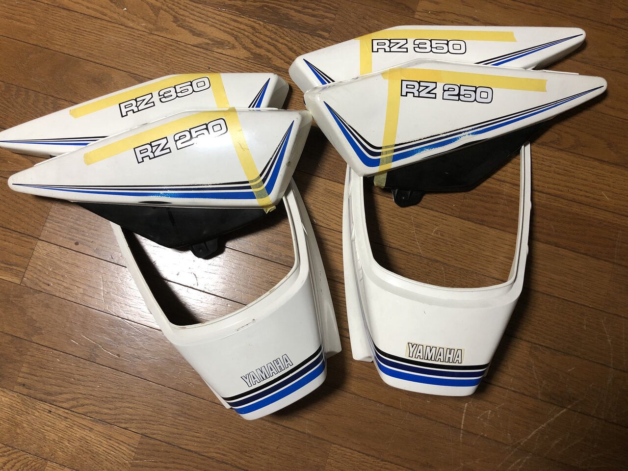 RZ250R 角テールランプ用 張替え用シートカバー 製作