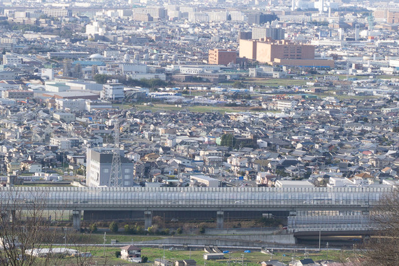 府道7号線からの眺望 202402243-2