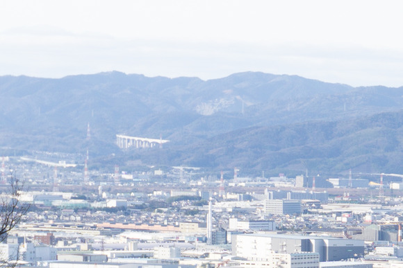 府道7号線からの眺望 202402245-2