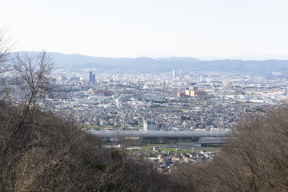 府道7号線からの眺望 202402243