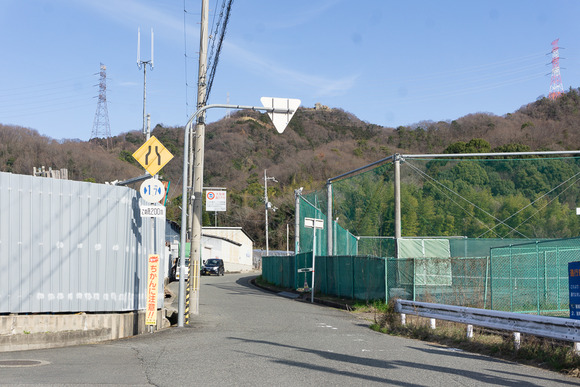 府道7号線からの眺望 202402248