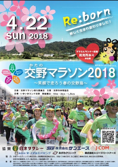 Katano Marathon 2018 poster