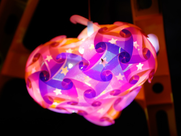 星のブランコイルミネーション