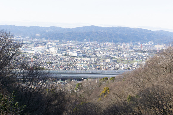府道7号線からの眺望 202402245