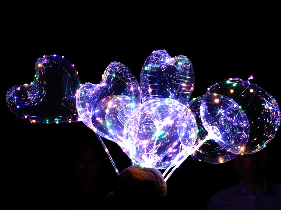 星のブランコイルミネーション