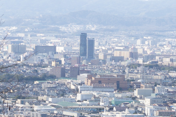 府道7号線からの眺望 202402243-4