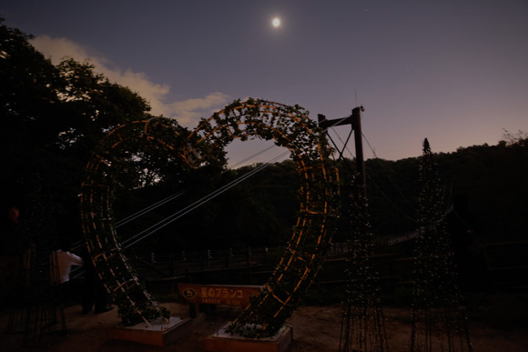 星のブランコイルミネーション