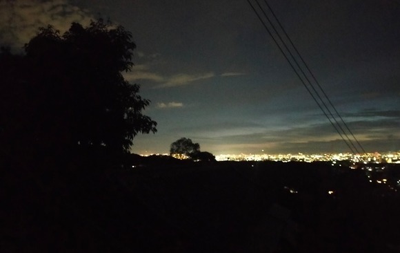 天神祭の花火-2