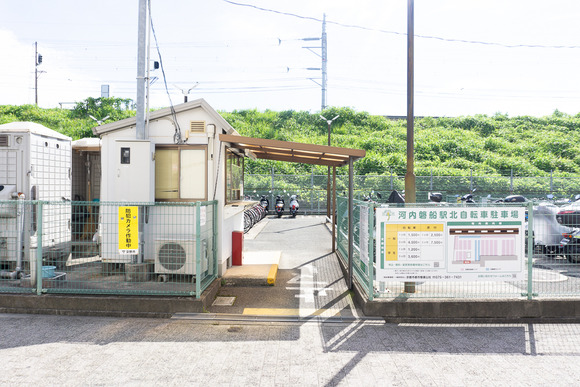 河内磐船駅北自転車駐車場 20240717-1