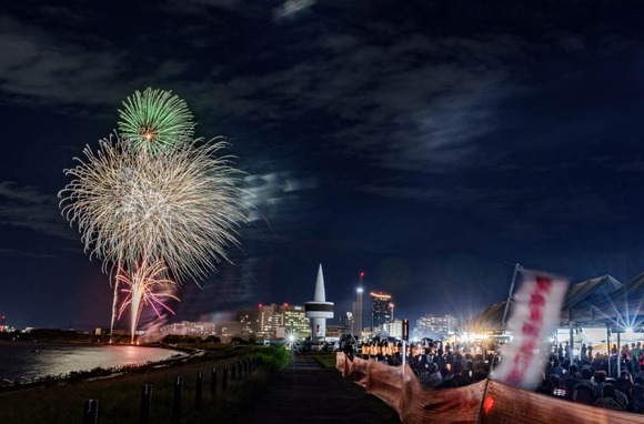 水都くらわんか花火 会場-1