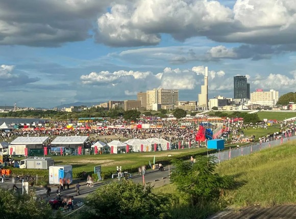 くらわんか花火 会場 20240915-4