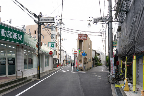星田駅前の道路工事 20241009-20