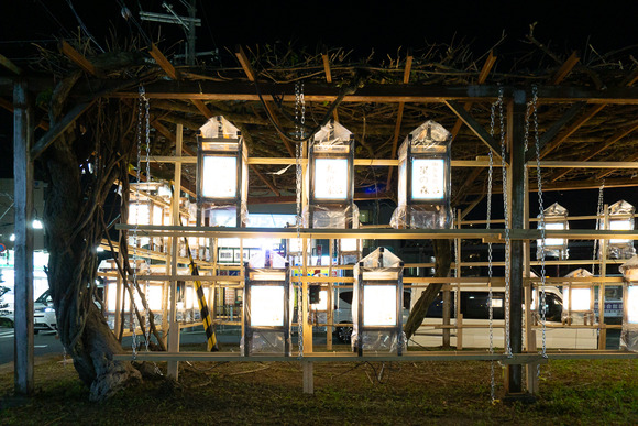 星田駅前 イルミネーション 20241223-5