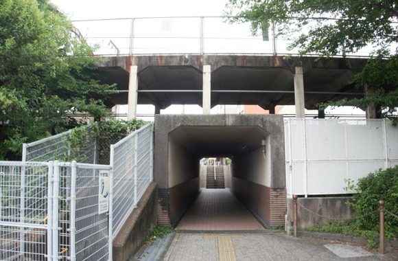 河内磐船駅 車いすルート-13