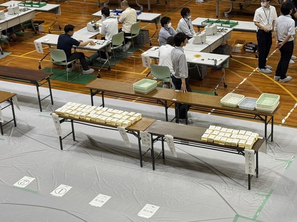 交野市長選挙 開票