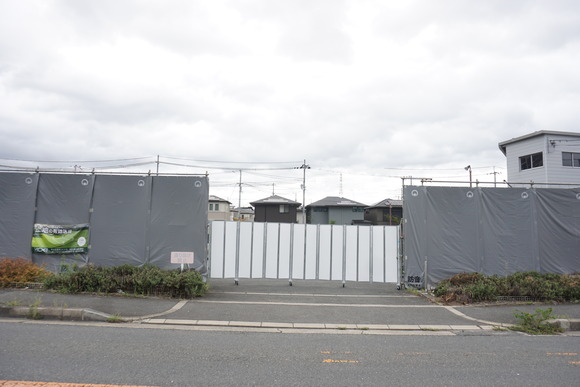 星田北の閉店した焼肉店「牛兵衛」の解体が進んでる【情報提供：枚方村民さん】