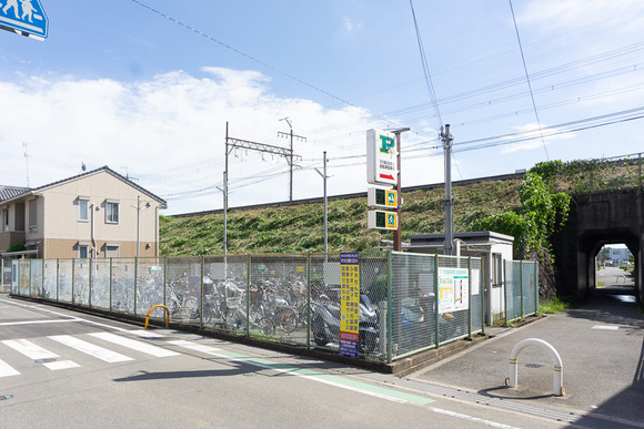 河内磐船駅新北自転車駐車場 20240717-1