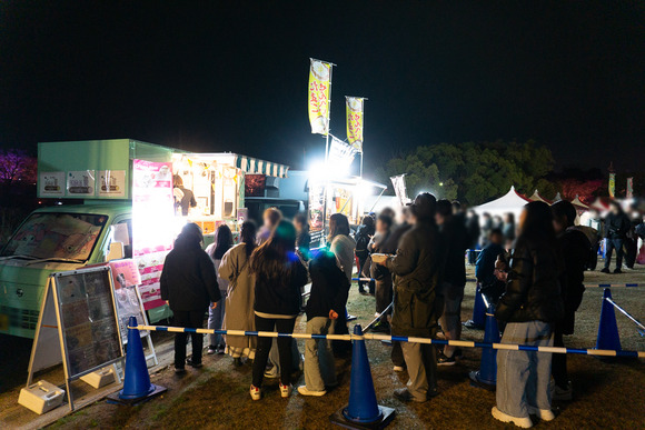 桜と光の舞い 飲食 20250329-7