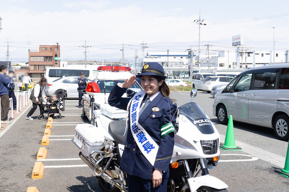 交通安全運動 20250406-駐車場4