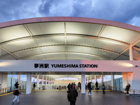 万博レポ 夢洲駅 20250415-6