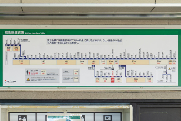 30年ぶり！京阪電車が運賃を値上げするみたい。2025年10月から10～60円