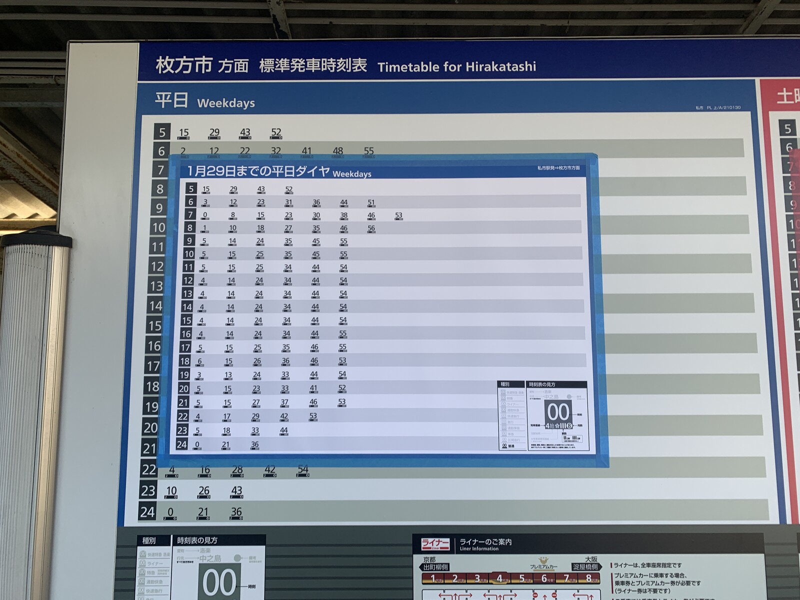 京阪電車のダイヤが1月31日 日 変更されるみたい 交野線も 交野タイムズ