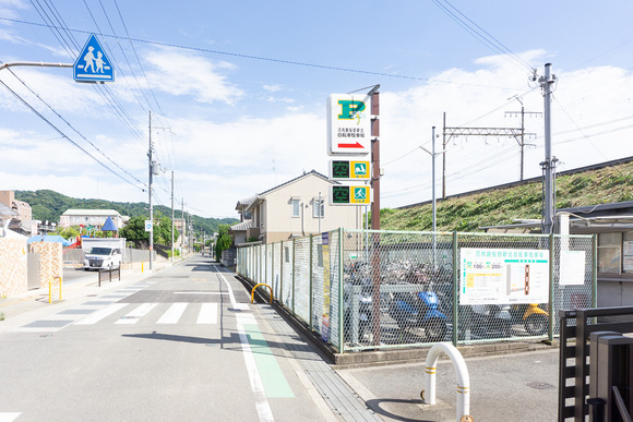 河内磐船駅新北自転車駐車場 20240717-2
