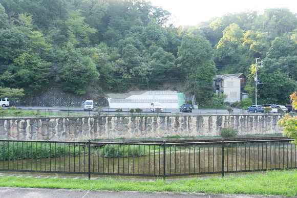 磐船峡の法面工事 20240907-13