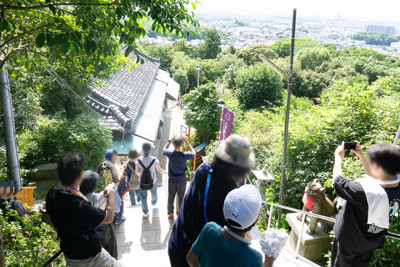 ブルーインパルス 人だかり 20250712-2