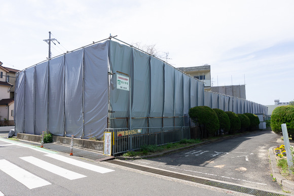 NTT星田社宅 解体  202404128