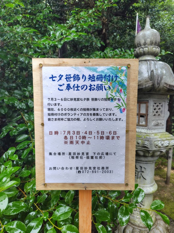 星田妙見宮 七夕祭り 20260705-7