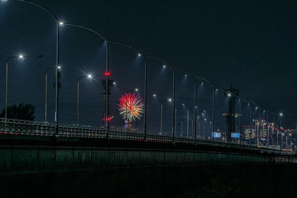 よしもと花火 淀川新橋