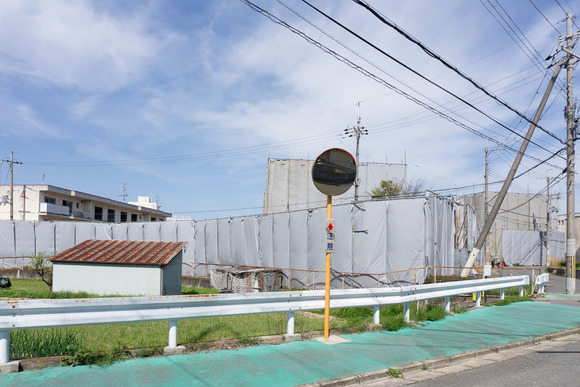 NTT星田社宅 解体  202404129