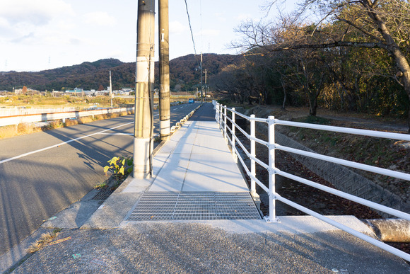 交野高校横の歩道改修工事 20241215-9