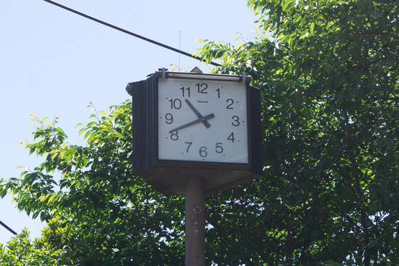 梅が枝の時計 202405142