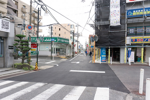 星田駅前の道路工事 20241009-19