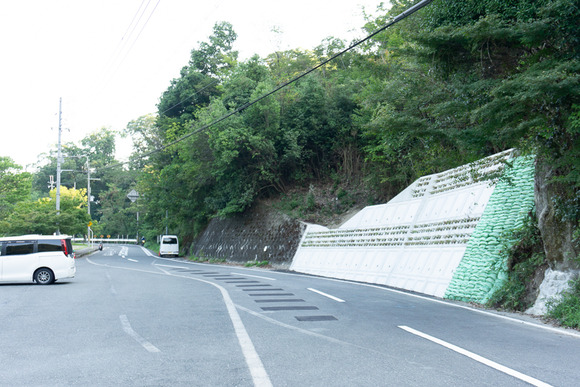 磐船峡の法面工事 20240907-5