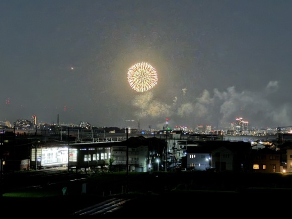 くらわんか花火 私市 20240915-1