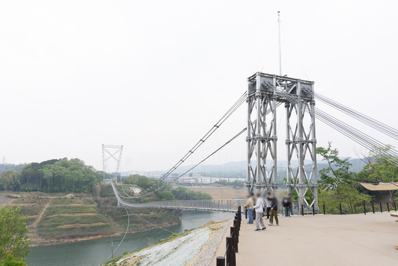 ダムパークいばきた 対岸 20250425